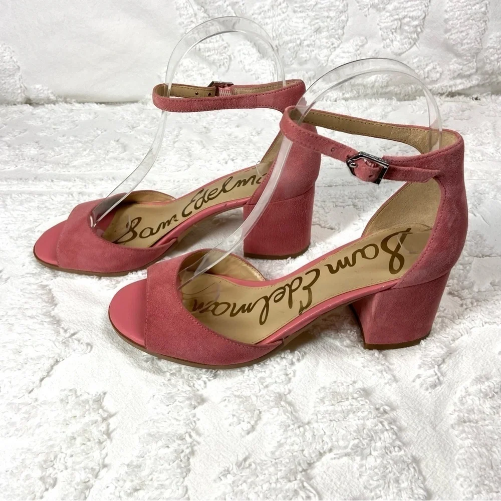 SAM EDELMAN Womens Susie Heels Sz 6M Hyperfeminine Barbie Core Coquette Costume​